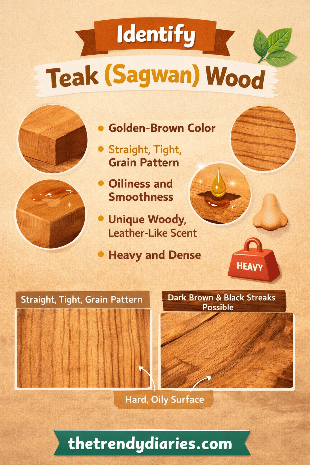 Identify Teak (Sagwan) Wood