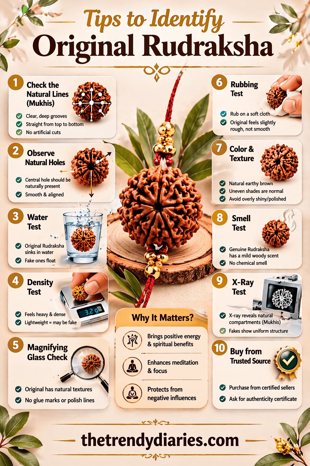 Tips to Identify Original Rudraksha