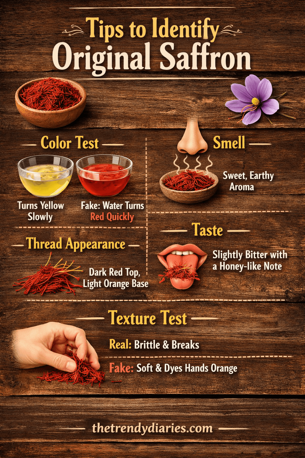 Tips to Identify Original Saffron