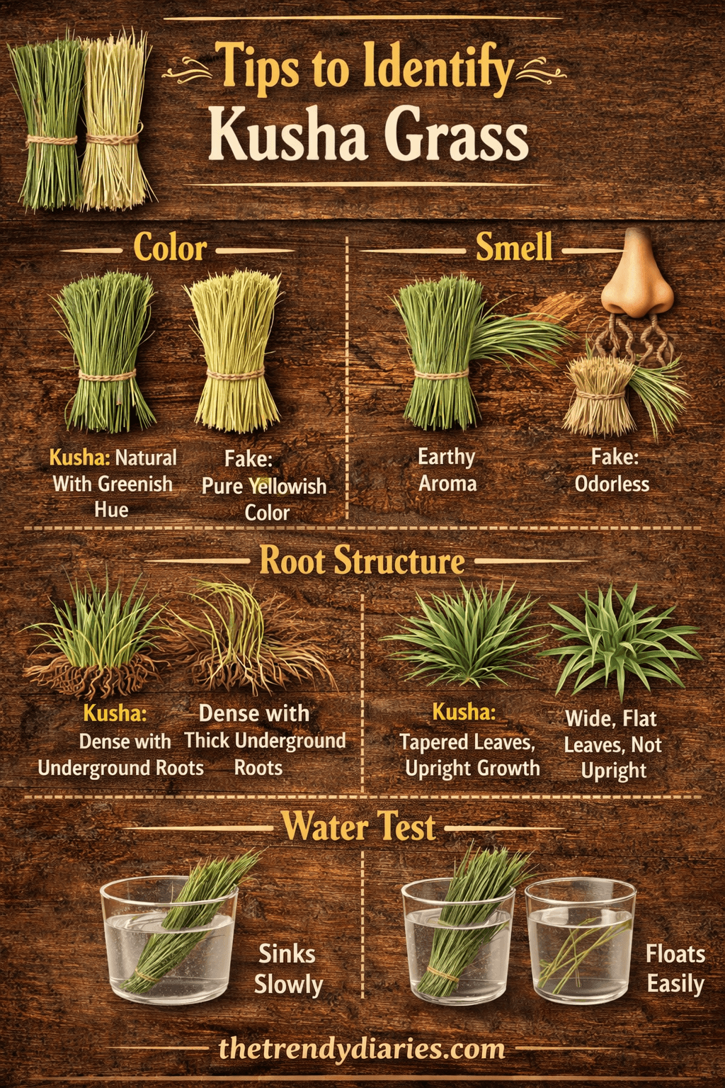 tips to Identify Kusha Grass