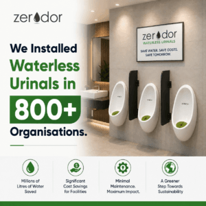 We Installed Waterless Urinals in 800+ Organizations. Here’s What Surprised Us Most