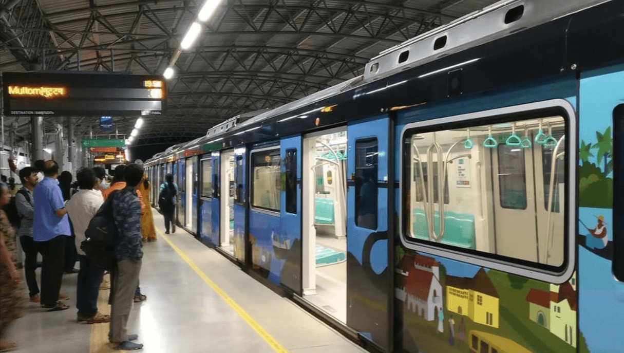 Aluva Metro Station