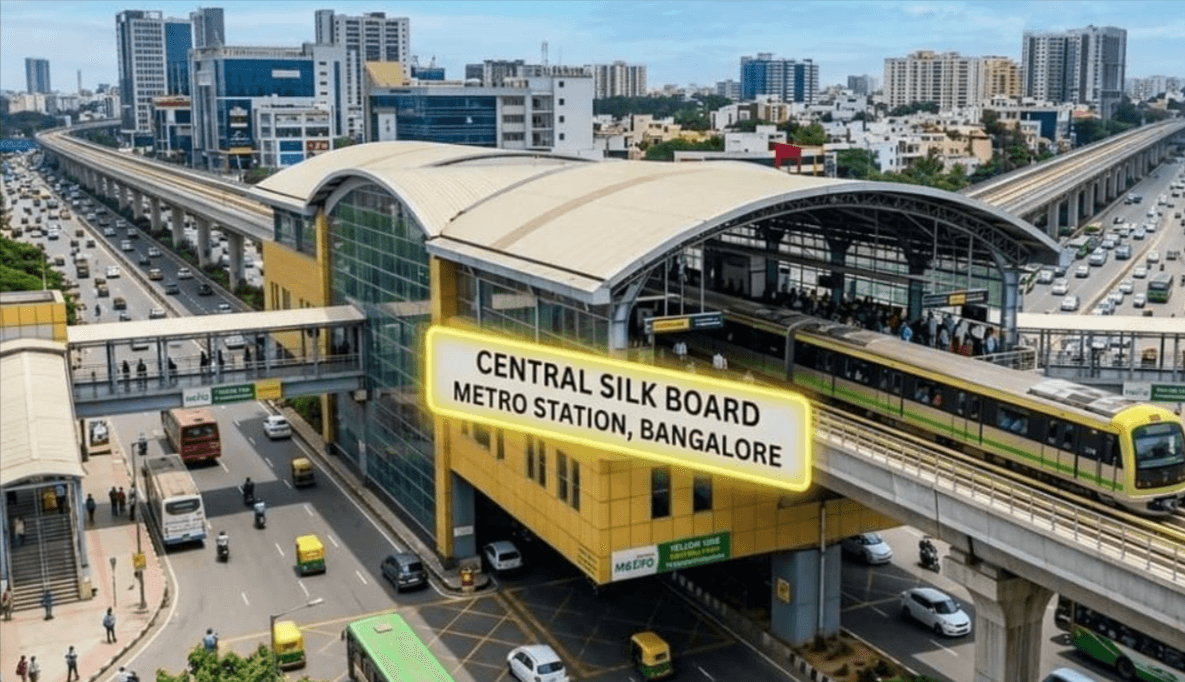 Central Silk Board Metro Station, Bengaluru