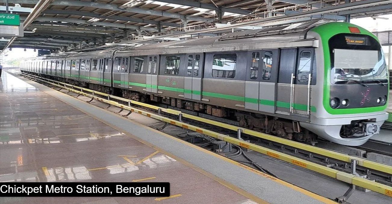 Chickpet Metro Station, Bengaluru